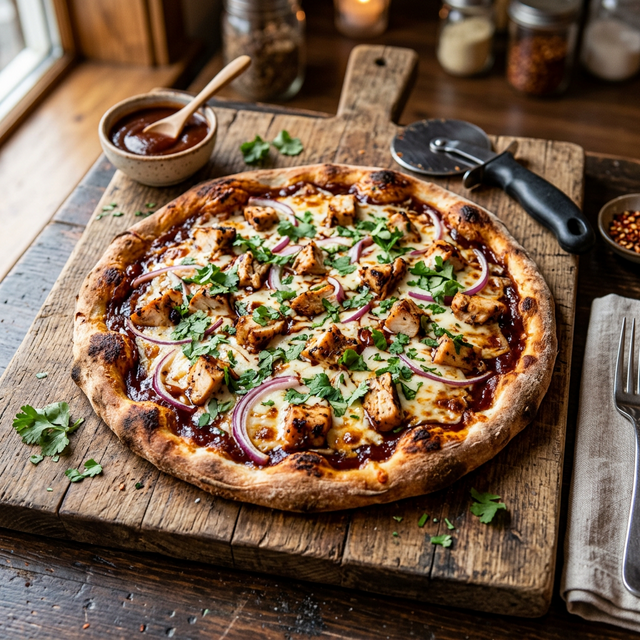 BBQ Chicken Pizza