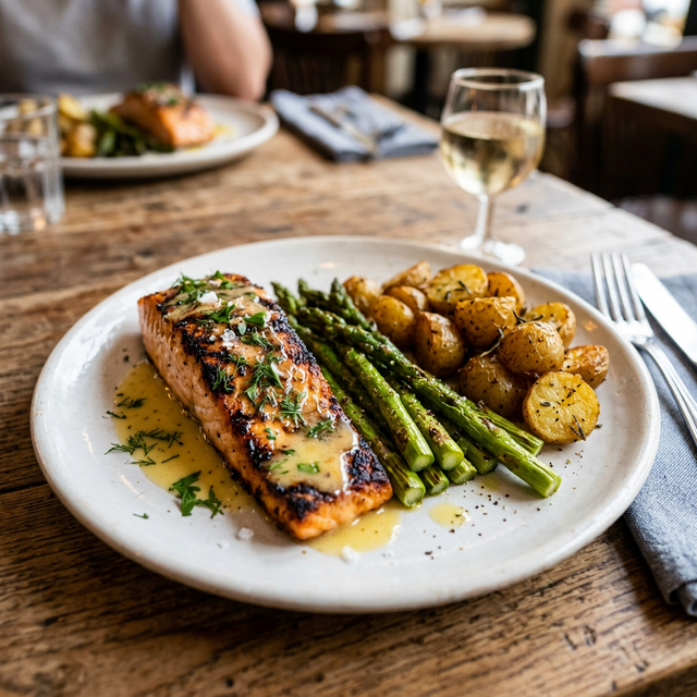 Grilled Salmon